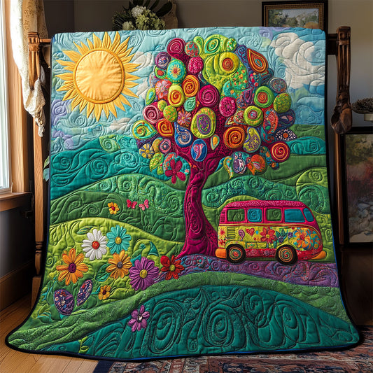 Hippie Tree WX1003052CL Quilt