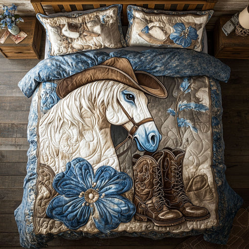 Horse Cowboy WX0603046CL Duvet Cover Set