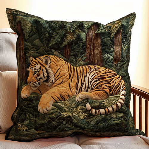 Jungle Tiger WX0803125CL Quilt Pillow Case