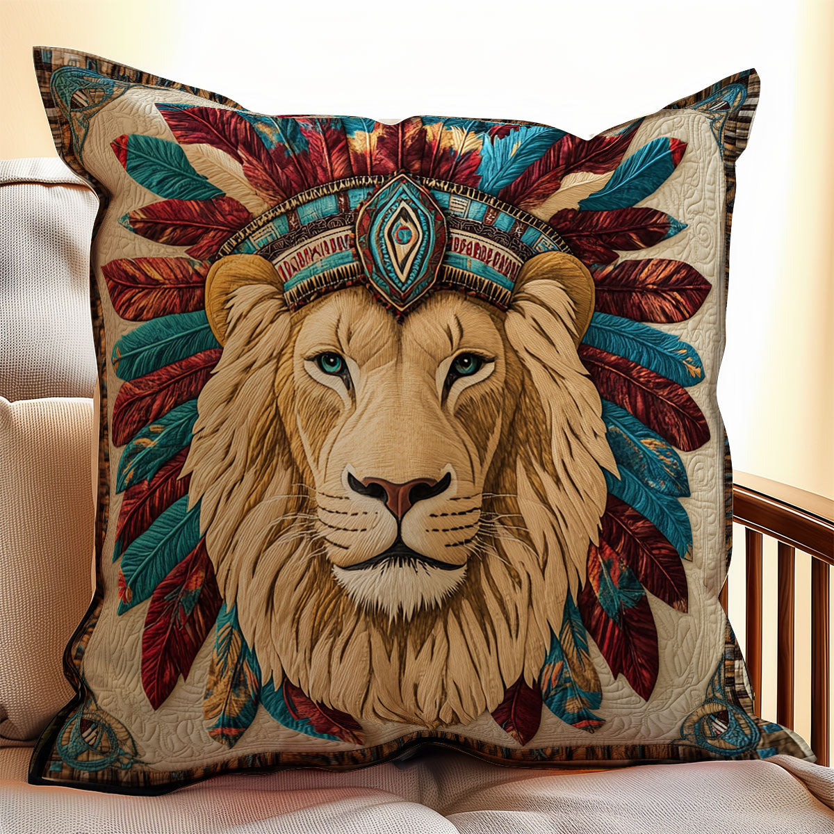 King Lion WX1003148CL Quilt Pillow Case