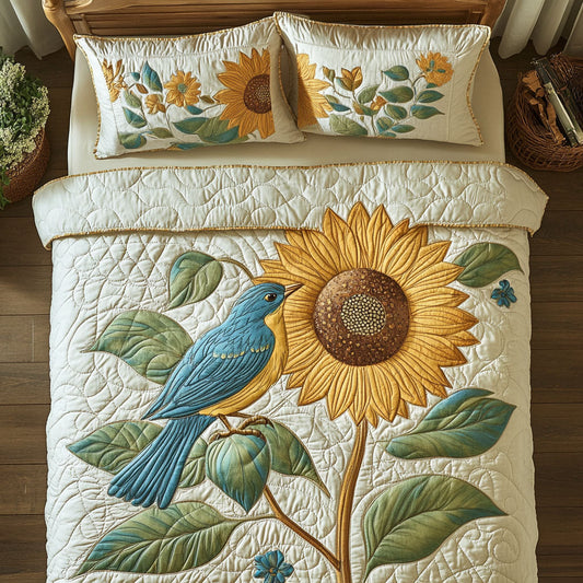 Kingfisher Sunflower WX0403021CL Duvet Cover Set