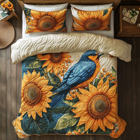 Kingfisher Sunflower WX0703028CL Duvet Cover Set