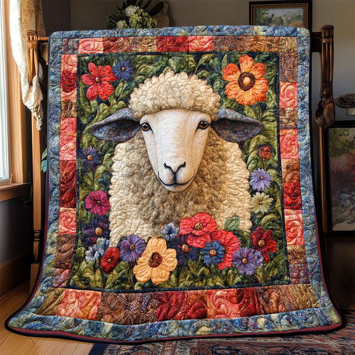 Lamb Portrait WX0603103CL Quilt