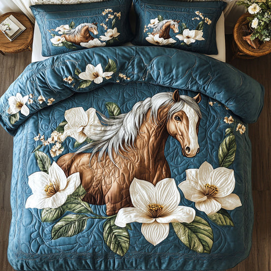 Magnolia Horse WX0803178CL Duvet Cover Set