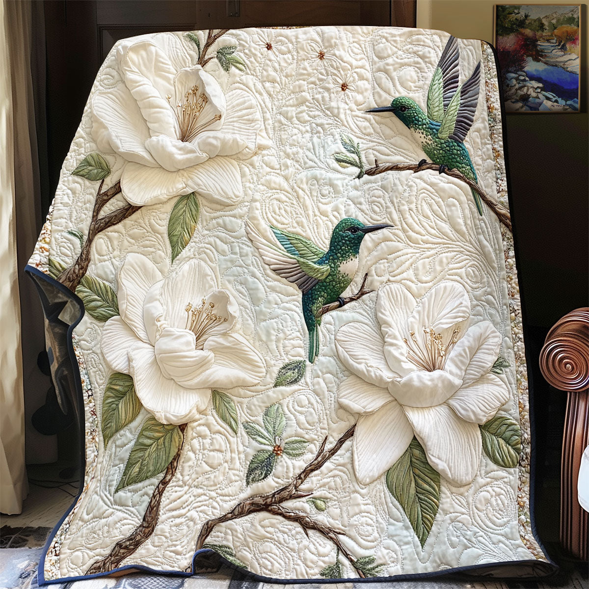 Magnolia Hummingbird WX1003063CL Quilt