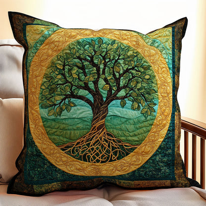 Majestic Tree Of Life WX1003155CL Quilt Pillow Case