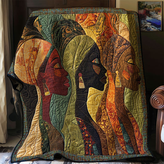 African Woman WJ0603004CL Quilt