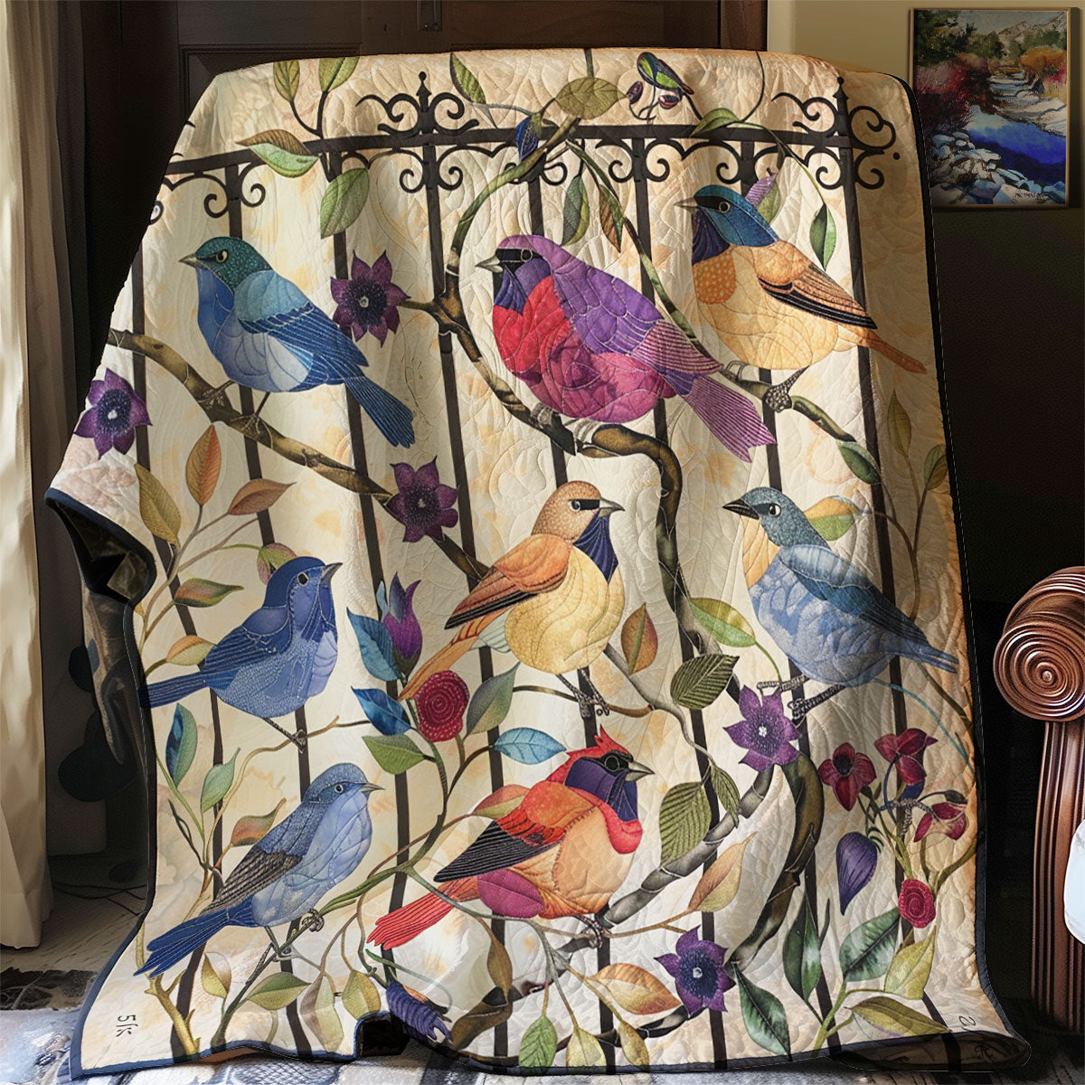 Bird WJ0803008CL Quilt