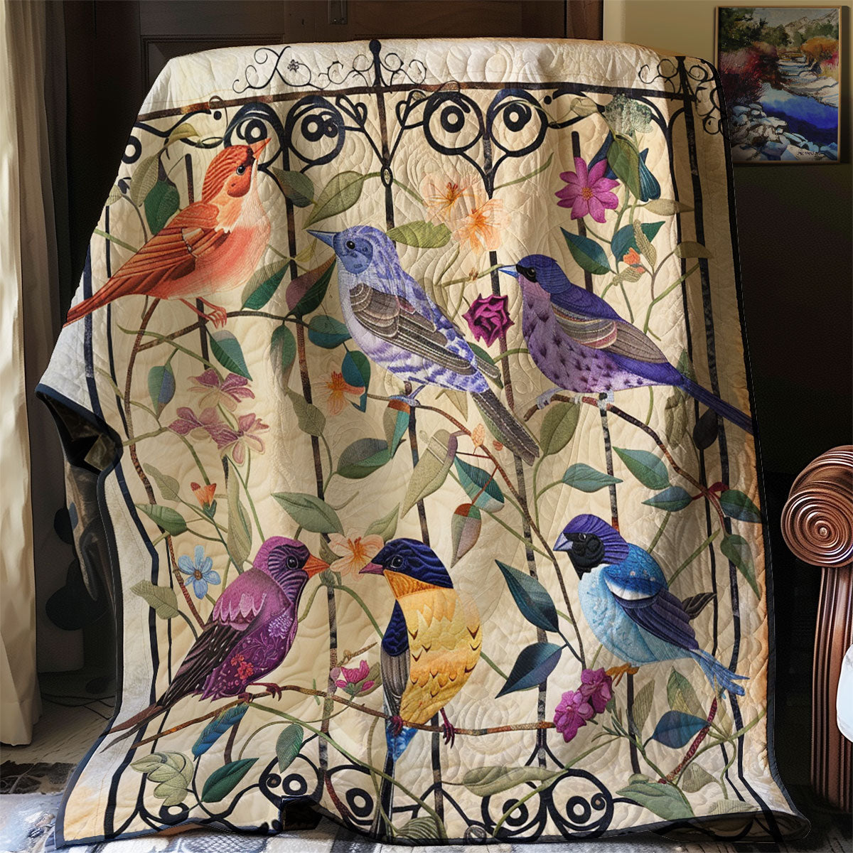 Bird WJ1203001CL Quilt