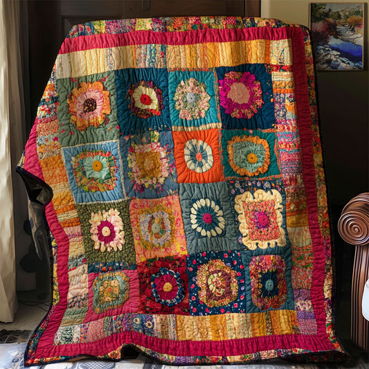 Blooming Patchwork WJ0802002CL Quilt