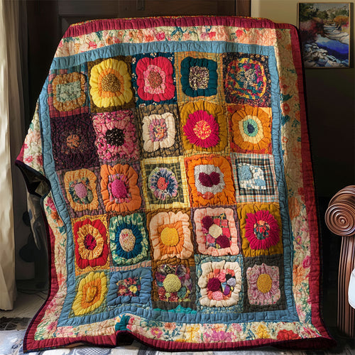 Blooming Patchwork WJ0802004CL Quilt