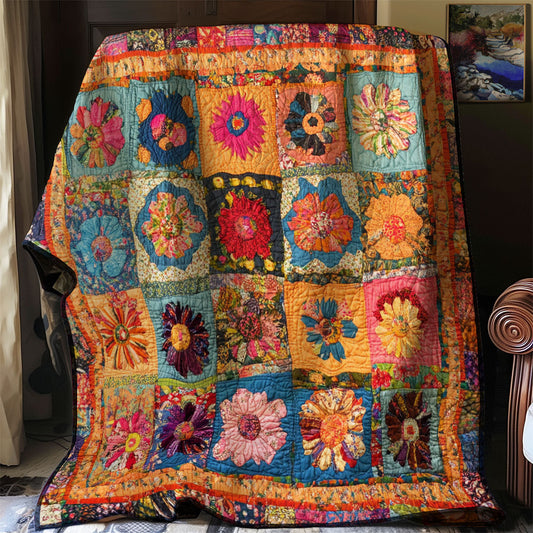 Blooming Patchwork WJ1002008CL Quilt