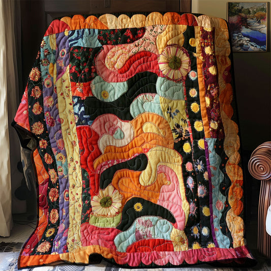 Blooming Patchwork WJ1202005CL Quilt