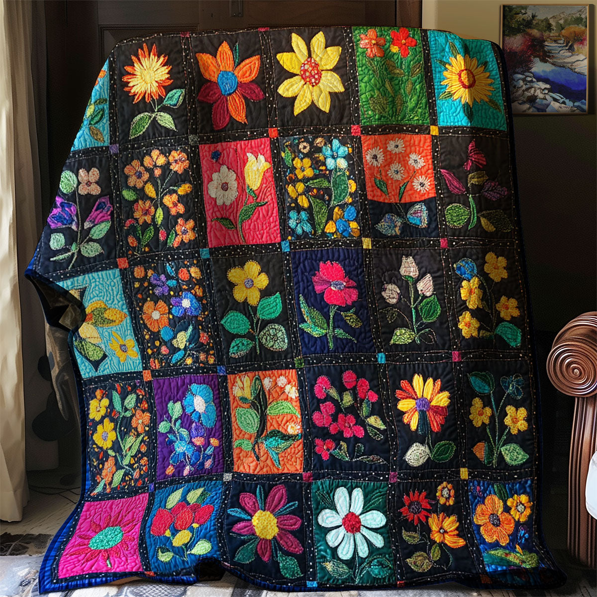 Blossom Patchwork WJ2602001CL Quilt