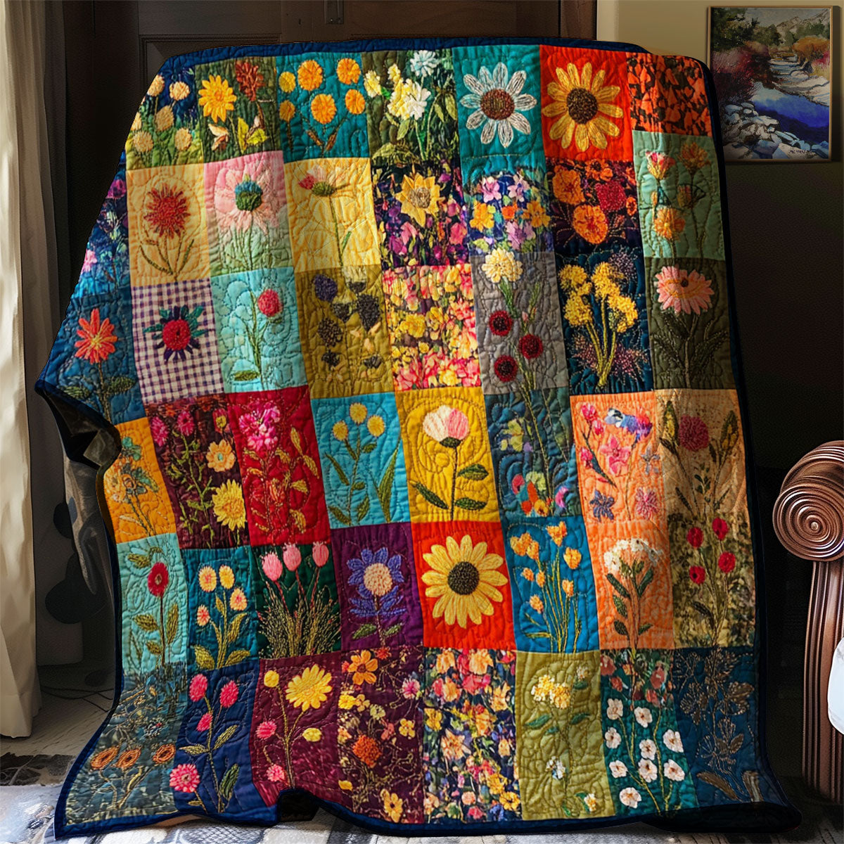 Blossom Patchwork WJ2602002CL Quilt