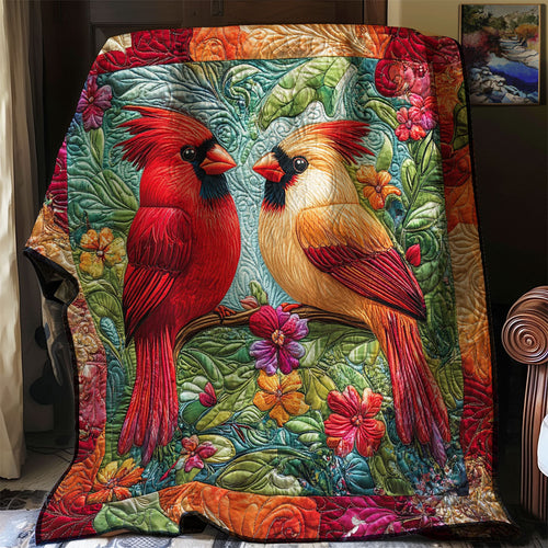 Cardinal Bird WJ0303004CL Quilt