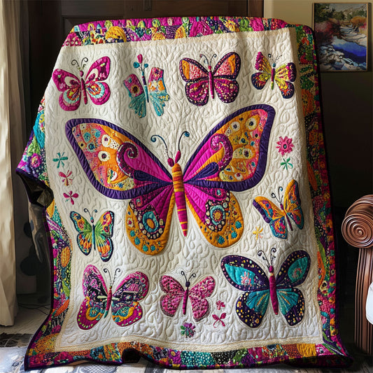 Colorful Butterfly WJ0603007CL Quilt