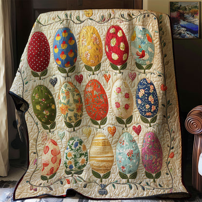 Easter Egg Garden WJ0803024CL Quilt