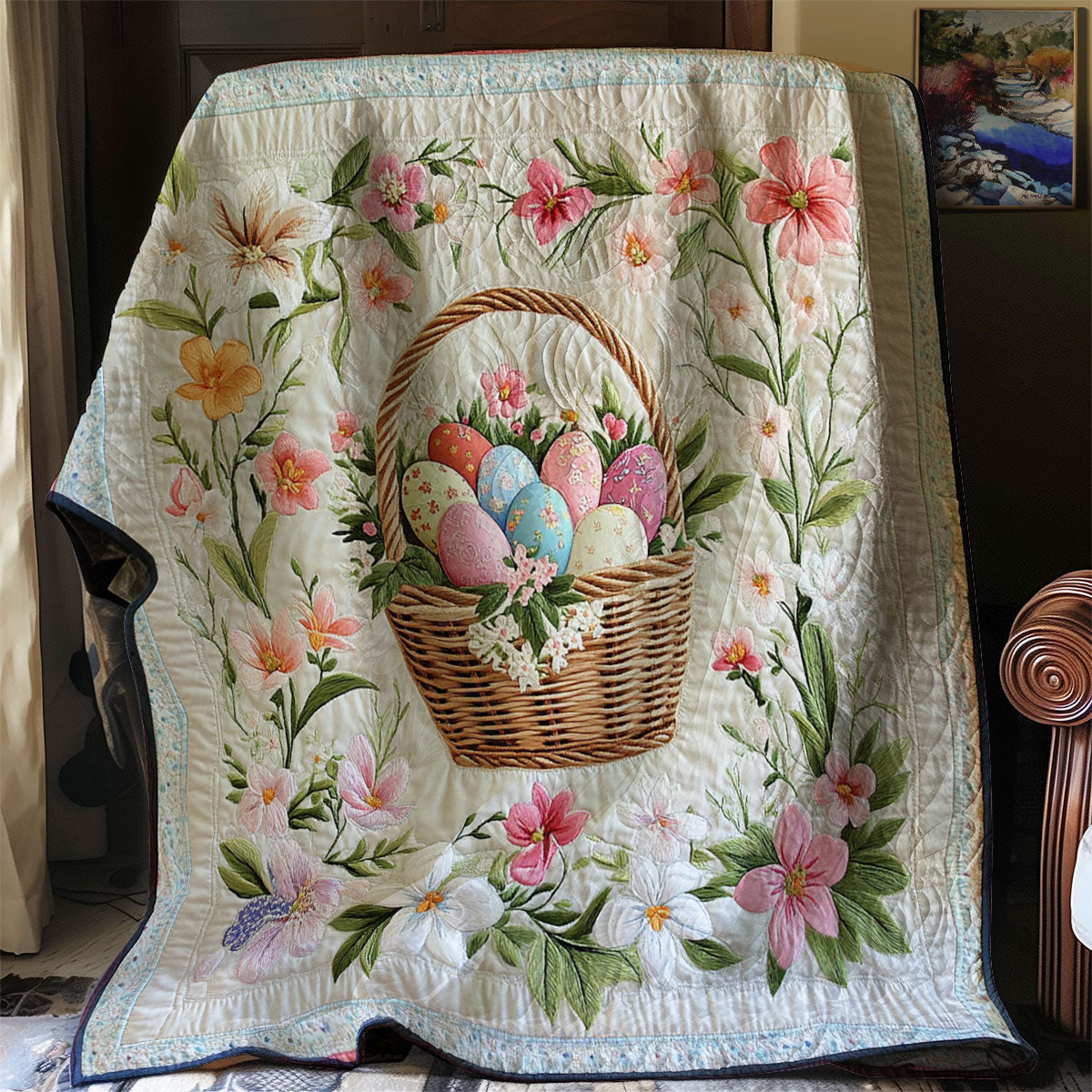 Easter Egg WJ0802005CL Quilt