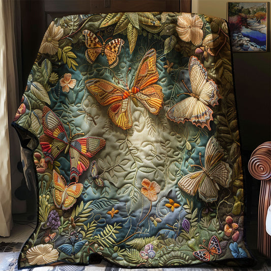 Enchanted Butterfly Forest WJ0802006CL Quilt