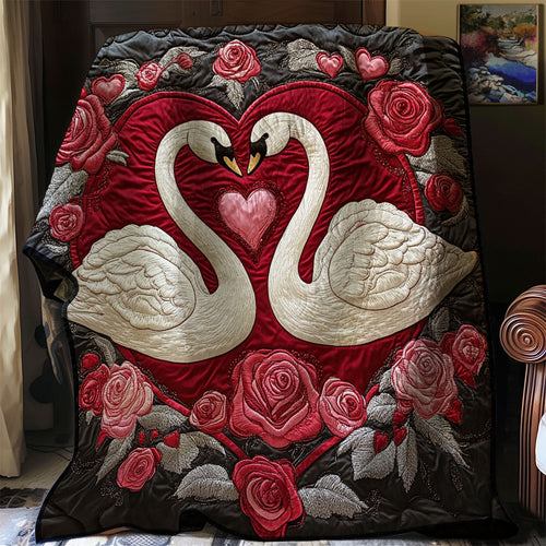 Eternal Swan Bond WJ1002017CL Quilt