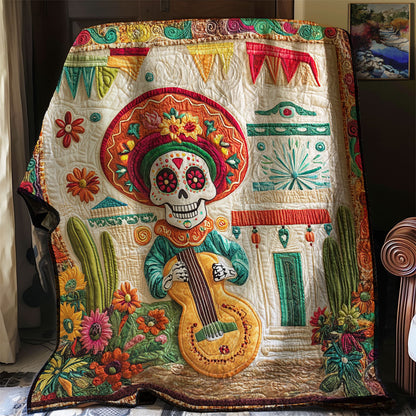 Fiesta Sugar Skull WJ2802007CL Quilt