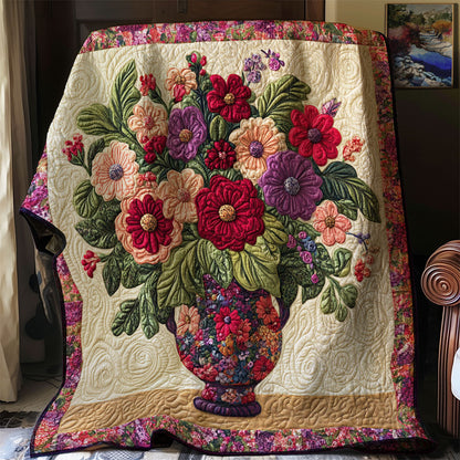 Floral Bouquet WJ1102008CL Quilt