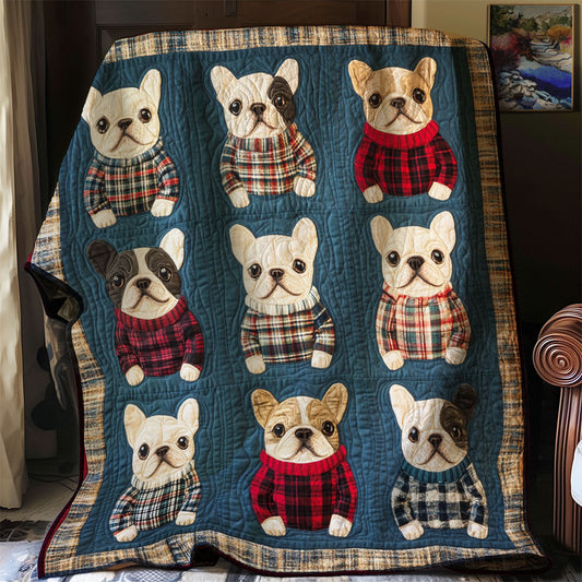 French Bulldog WJ0403007CL Quilt