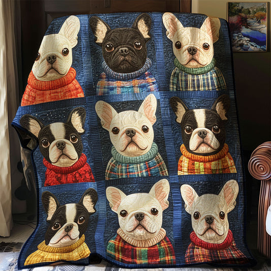 French Bulldog WJ0403008CL Quilt