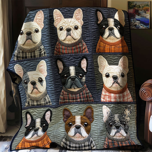 French Bulldog WJ2802008CL Quilt