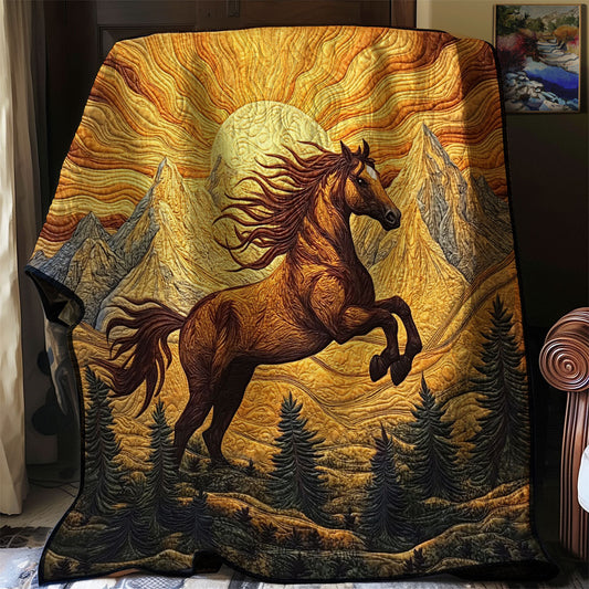 Galloping Horse WJ1003011CL Quilt