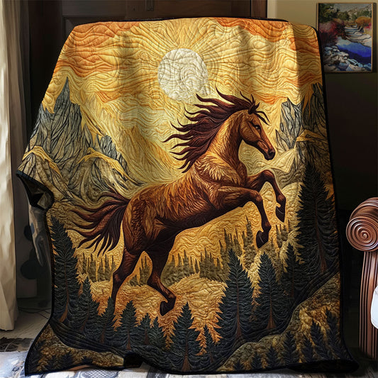 Galloping Horse WJ1203008CL Quilt