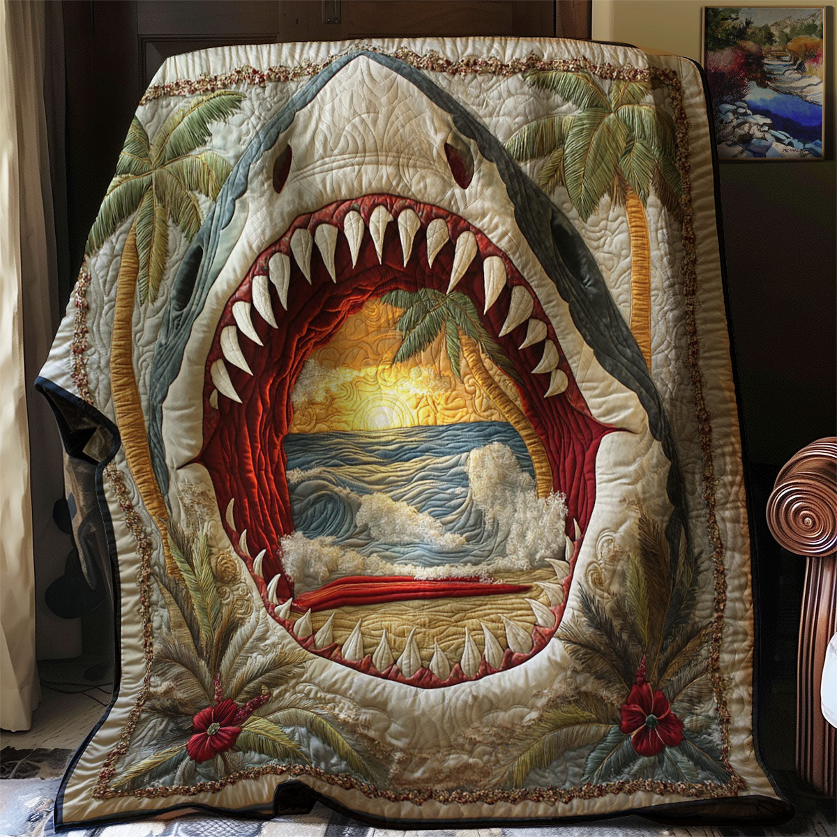 Jaw Of Sea WJ2702006CL Quilt