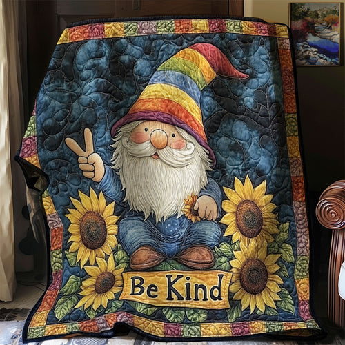 Kind Hippie Gnome WJ2802014CL Quilt