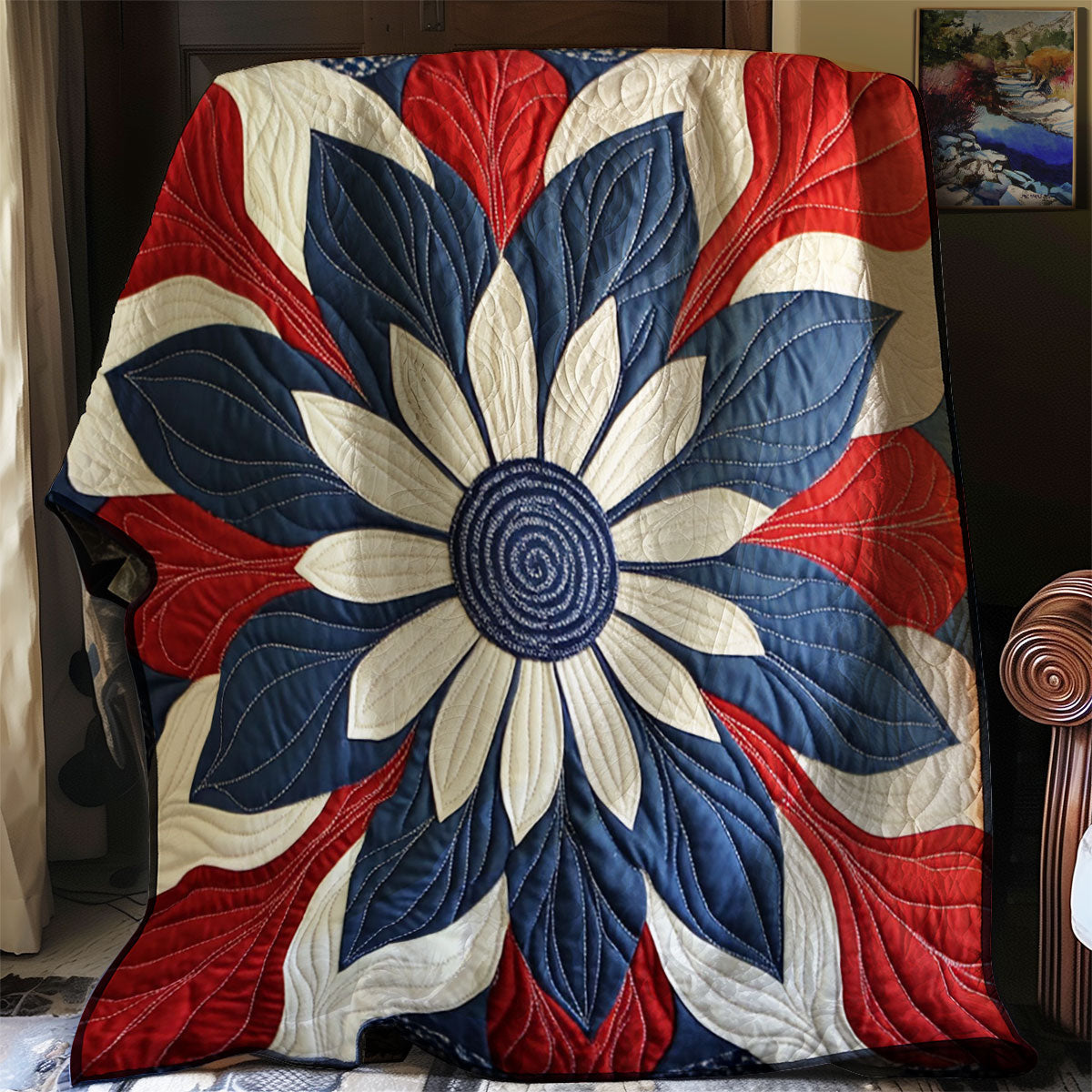 Liberty Flower WJ1402012CL Quilt