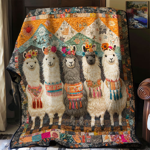 Llama Fiesta WJ1203017CL Quilt