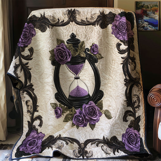 Mystic Purple Hourglass WJ0703027CL Quilt