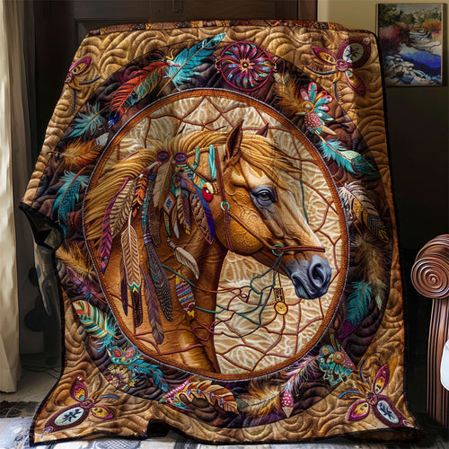 Native Horse WJ2702008CL Quilt