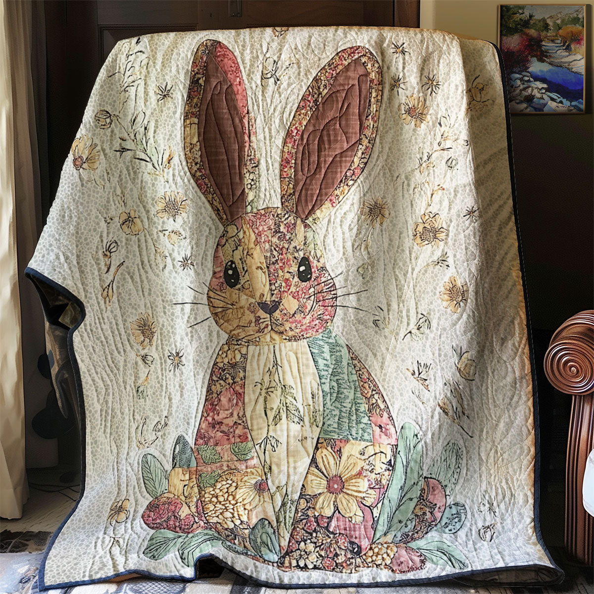 Patchwork Bunny WJ2402012CL Quilt