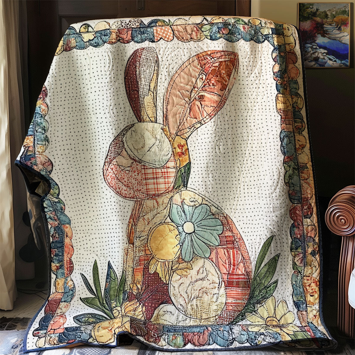 Patchwork Bunny WJ2802016CL Quilt