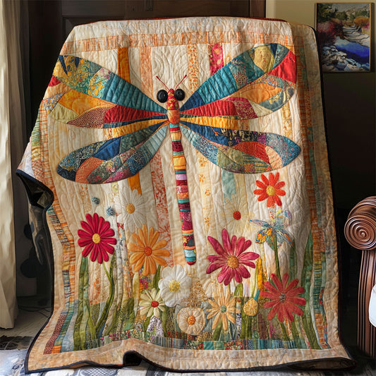 Patchwork Dragonfly WJ0702012CL Quilt