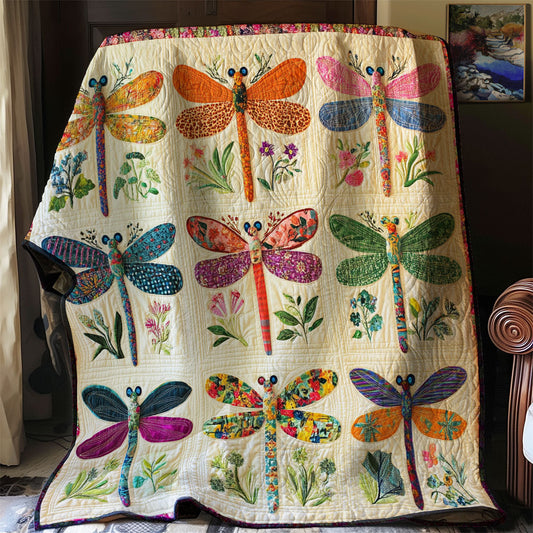 Patchwork Dragonfly WJ0702013CL Quilt