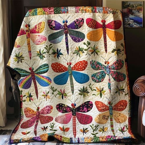 Patchwork Dragonfly WJ0802028CL Quilt