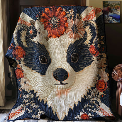 Patriotic Badger WJ0702019CL Quilt