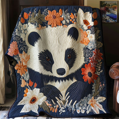 Patriotic Badger WJ0802031CL Quilt