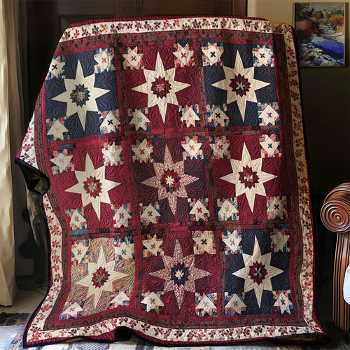 Patriotic Star WJ1102013CL Quilt