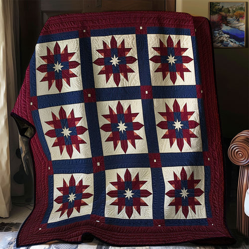 Patriotic Star WJ1202018CL Quilt