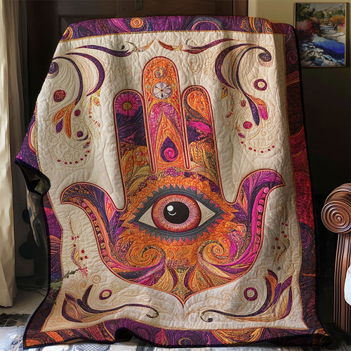 Sacred Hamsa WJ0602034CL Quilt