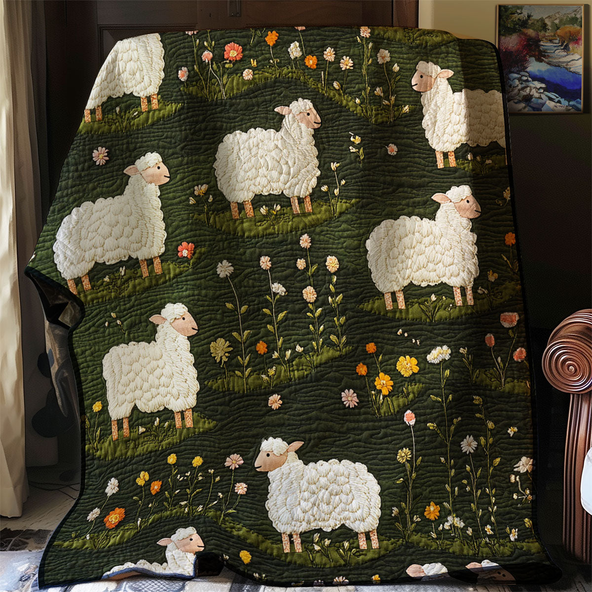 Sheep WJ0503008CL Quilt