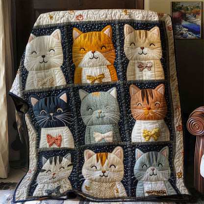 Smiling Cat WJ1003022CL Quilt